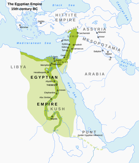 egypt and canaan